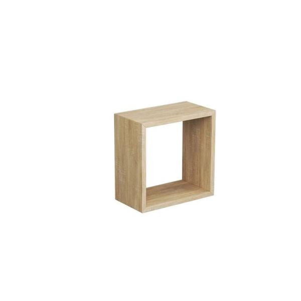 Пенал открытый подвесной VENECIANA 300х300х160, сонома