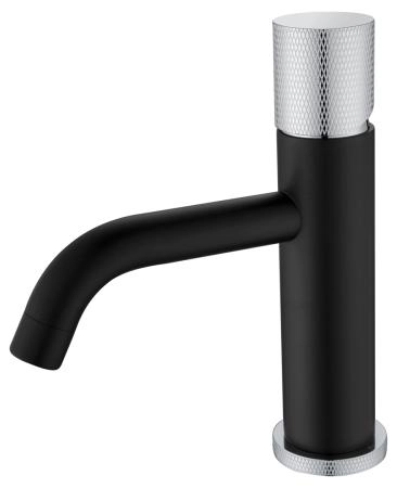 Смеситель STICK Boheme для умыв. низ. BLACK TOUCH CHROME_Комплект 121-BCR.2