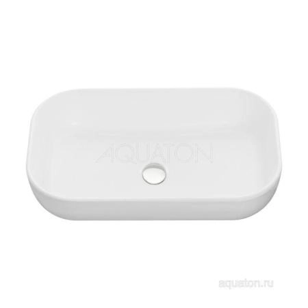 Раковина AQUATON Лола 60 1A73313KLK010 литьевой мрамор