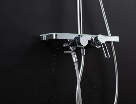 Душевая система Gappo G2496-20 Хром с изливом