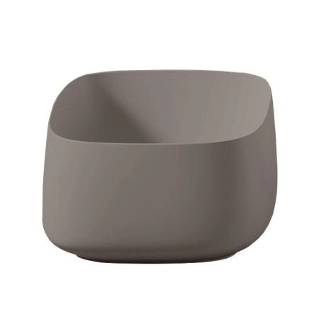 Artceram Cognac Раковина 43х43 см, без отв., накладная, цвет: tortora