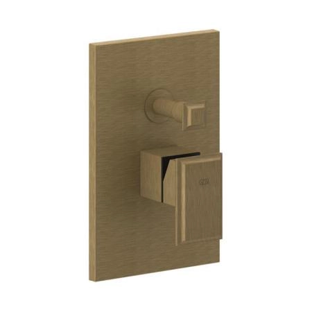 Gessi Eleganza Смеситель для ванны, встраиваемый, цвет: Antique Brass