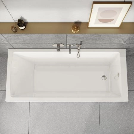 Ванна VitrA Neon 55840001000 180 x 80 см акриловая прямоугольная белая