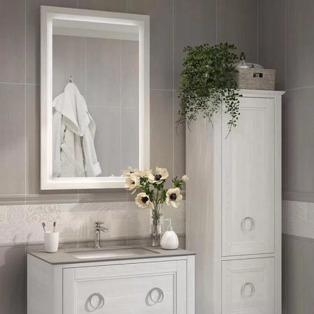 Зеркало Kerama Marazzi PLAZA CLASSIC ПЛАЗА КЛАССИК PL.C.mi.65\WHT 65, белое матовое