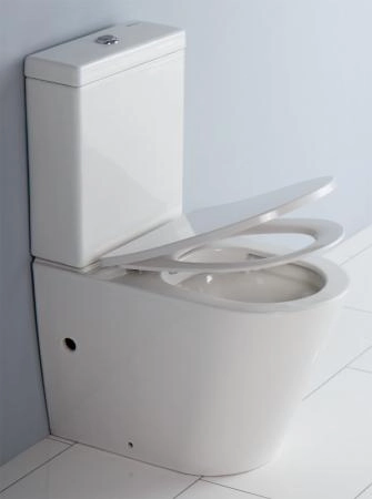 Сиденье для унитаза BELBAGNO FLAY-R BB2031SC быстросъемное, дюропласт, soft close, металическое крепление