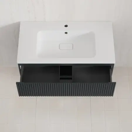 Тумба Style Line "Марокко 90" ЛС-00002484 подвесная, графит