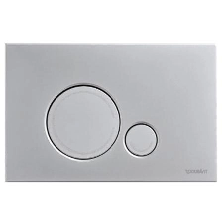 Duravit DuraSystem Beta 120 Клавиша смыва для унитаза, пластик, хром матовый