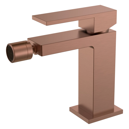 Смеситель для биде Boheme Qubic Brushed Bronze 476-BRB