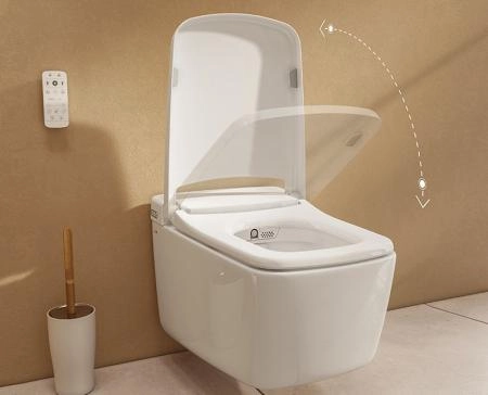 Унитаз VitrA V-CARE Prime 7231B403-6216 Интеллектуальный подвесной