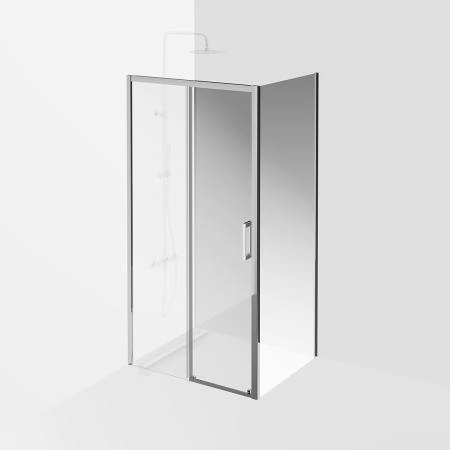 Душевая дверь Kerama Marazzi VETRO ВЕТРО VE.100.SD.CR раздвижные, 100х195, хром