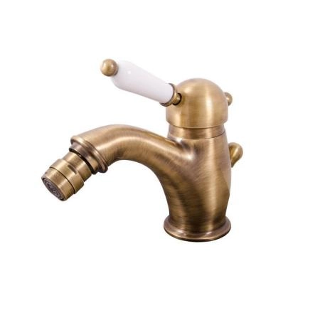 Смеcитель Rav Slezak LABE L545.5SM для биде, цвет Бронза с донным клапаном