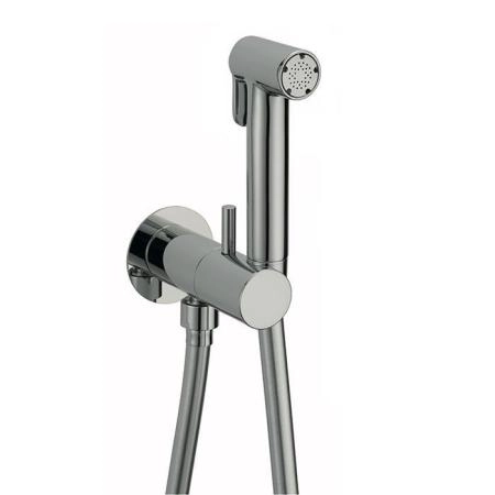 CISAL Shower Гигиенический душ со шлангом 120 см,вывод с держателем и встроенный смеситель с прогрессивным картриджем, цвет: хром