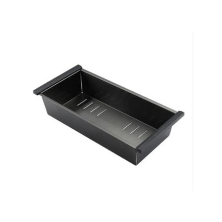 Кухонная мойка Gappo GS5040-6 500x400x215mm 0.8мм с коландером Черный