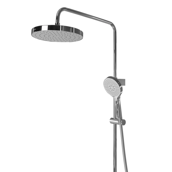 Душевая система VitrA Core Round A47309EXP с термостатическим смесителем и ручным душем хром