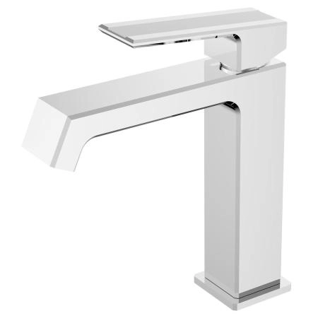 Смеситель для раковины Azario EXQUISITE без донного клапана, хром (AZ-VSM168340C)