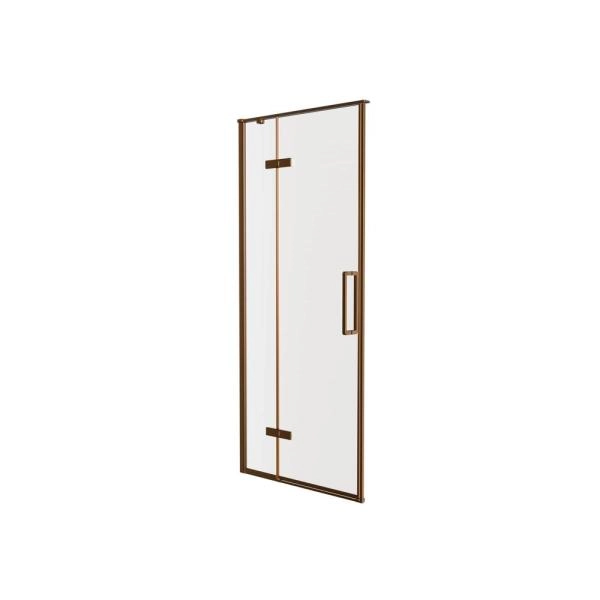 Душевая дверь KNOTLOR HDIP090CG0RB 90х200, бронза