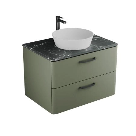 Тумба Veneciana TIBR 80 со столешницей олива, под умывальник