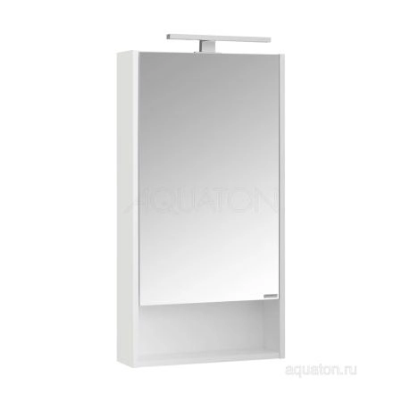Зеркальный шкаф AQUATON Сканди 45 белый 1A252002SD010