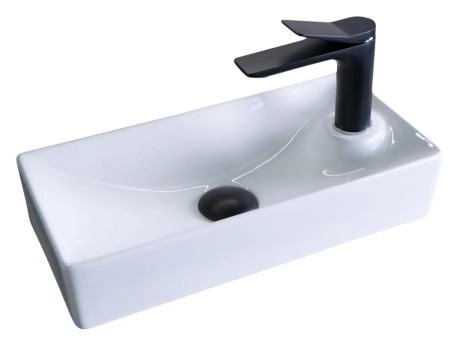 Раковина Gid N9260 44x22 подвесная белая