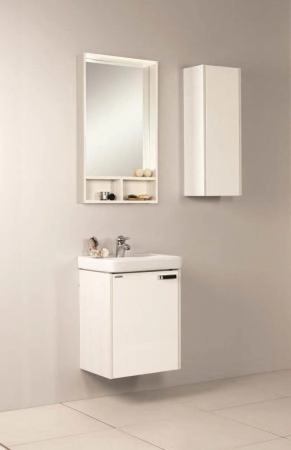 Шкафчик Акватон Йорк 30 1A171403YOAY0 белый/выбел дерево