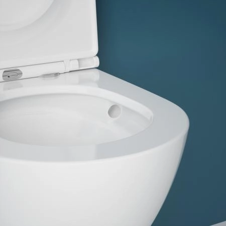 Унитаз ESBANO GARDENA-49T торнадо безободковый подвесной белый 490x360x360