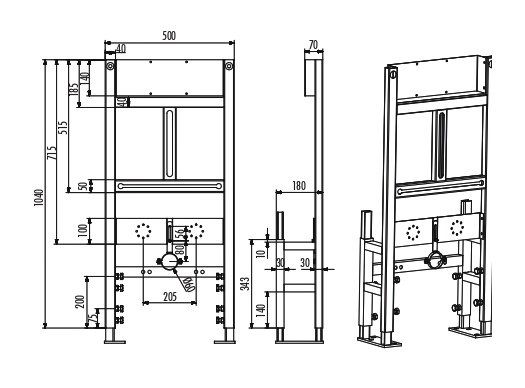Инсталляция CREAVIT GPM600 для писсуара