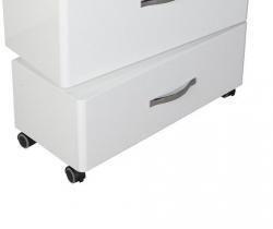 Тумба подкатная Bellezza Анкона-80 цвет белый