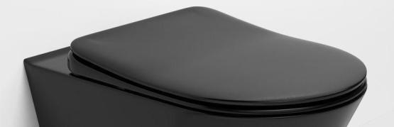 Крышка для унитаза Boheme Avva 976-B soft-close Черный матовый