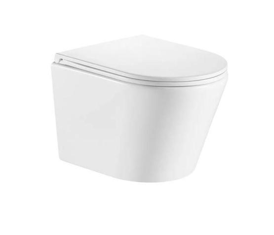 Унитаз Gid Tr2130 безободковый подвесной Белый с микролифтом