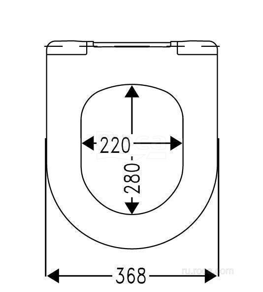 Крышка для унитаза Roca Leon Soft Close ZRU9302943