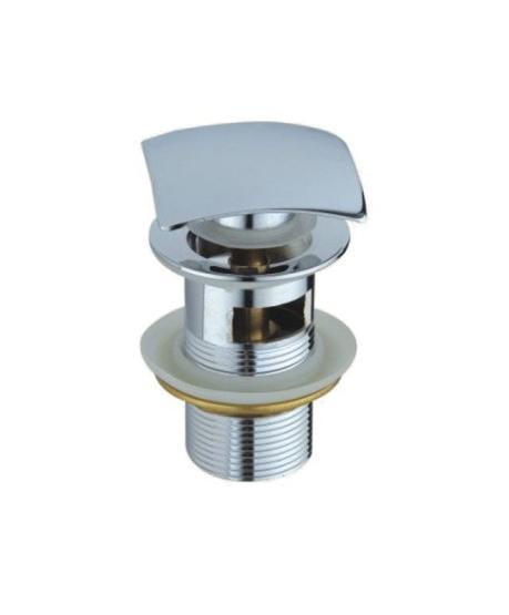 Донный клапан Ceramalux хром с переливом RD005