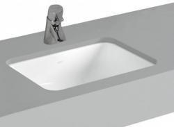 Раковина Vitra S20 5474B003-0618 прямоугольная подстольный монтаж 43 см