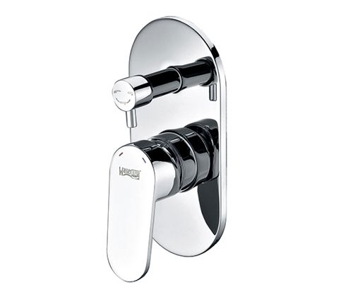 Смеситель для ванны WasserKraft Donau 5341 хром