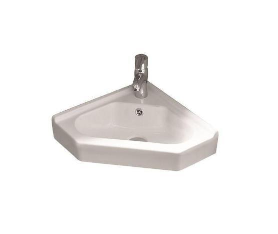 Раковина SantiLine SL-2020 55x38,5 подвесная керамическая Белый