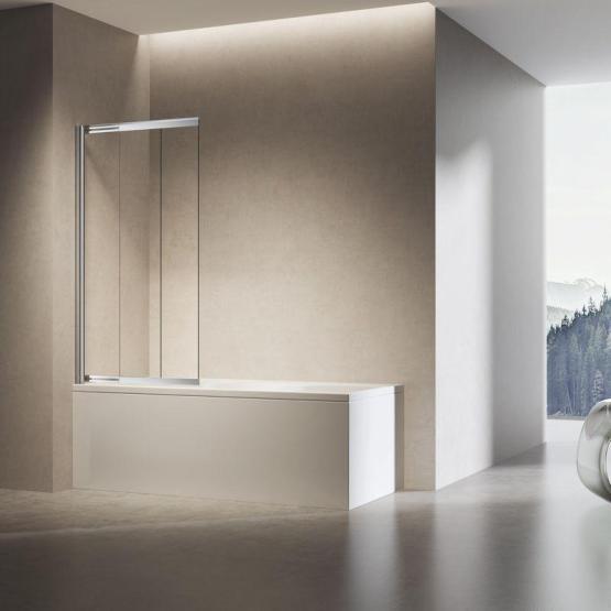 Душевая шторка Vincea VSB-6E900CL-L, 900*1400, хром, стекло прозрачное, левая