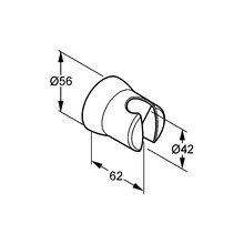 Держатель для душа Kludi SIRENA 6305005-00