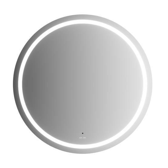 Зеркало AM.PM X-Joy 80 см Led-подсветка, ИК- сенсором, круглое, M85AMOX0801WG серебристый