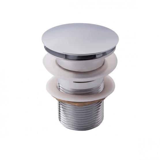 Донный клапан нажимной Potato P62-3, хром