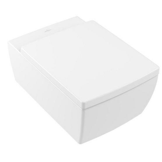 Унитаз Villeroy&Boch Memento безободковый подвесной CeramicPlus 4633R0R1 (сиденье отдельно)