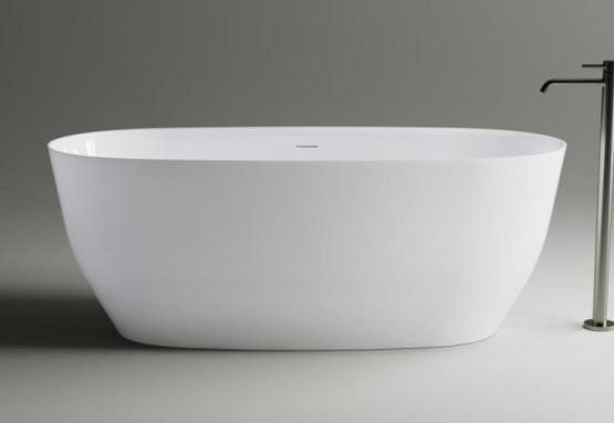 Ванна Astra Form АТРИЯ 180х80 щелевой перелив белая иск. камень