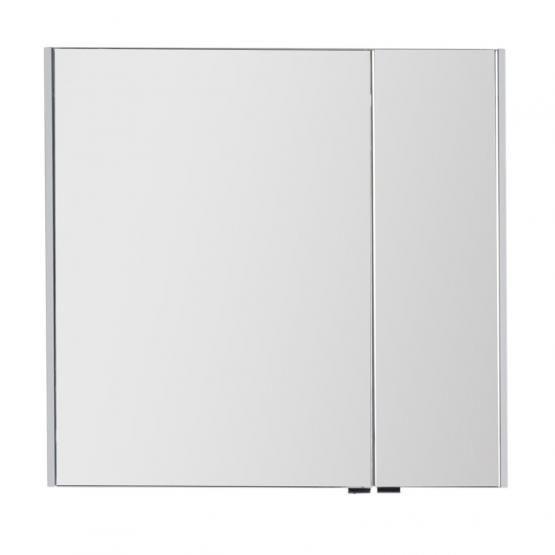 Зеркало шкаф Aquanet Латина 80 цвет белый