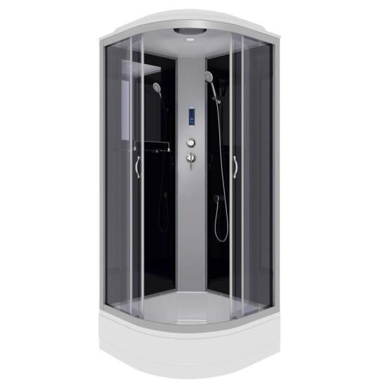 Душевая кабина Niagara NG-3502-14P 1000х1000х2150 средний поддон 26см стекло тонированное