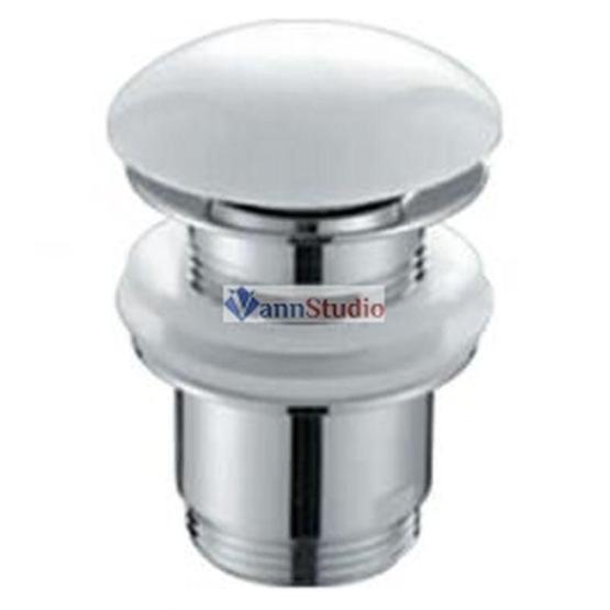 Донный клапан Frap F60-8 c керамической накладкой белый