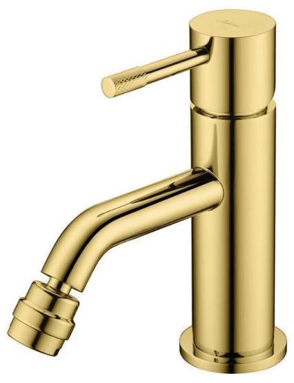 Смеситель для биде Boheme Uno Gold 466-G