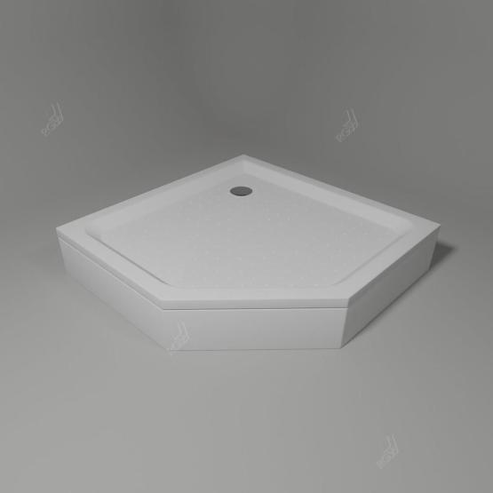 Душевой поддон трапеция RGW LUX/TN-TR 1000x1000 16180500-41 акрил