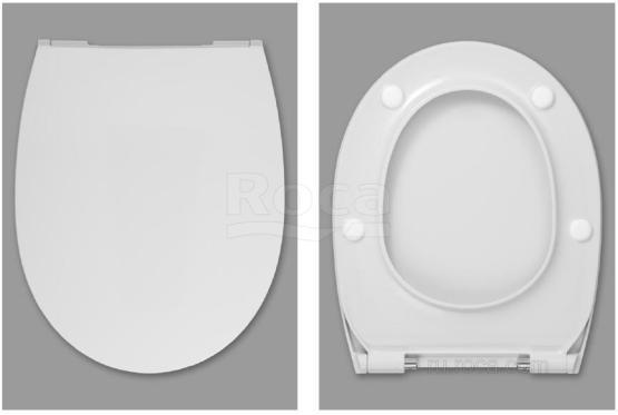 Крышка для унитаза Roca Victoria Nord Soft Close ZRU9302919 петли хром