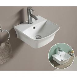 Раковина CeramaLux N 78369A 45 см подвесная