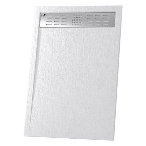 Душевой поддон прямоугольный RGW 103949-W 900x1000 14202910-01 литьевой мрамор