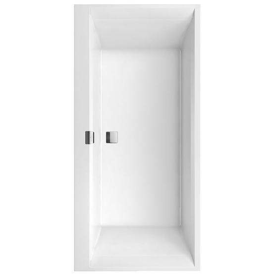 Ванна Villeroy&Boch SQUARO EDGE 12 UBQ190SQE2DV-01 190x90см белый Альпин, с ножками