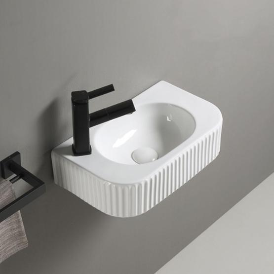 Раковина Vincea VBS-503, 450*270*115, подвесная, цвет белый фарфор